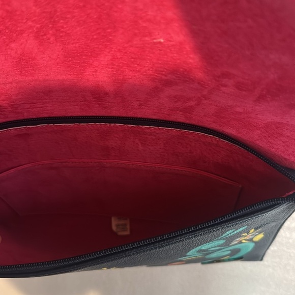 Fina Catrina Hand painted leather purse. - Picture 4 of 11